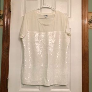 Sequin Tee